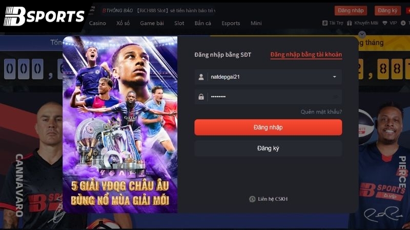 Hướng Dẫn Đăng Nhập Bsport Dễ Dàng